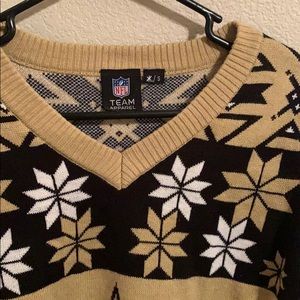 Saints sweater.
